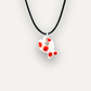 Charms - Porcellana Pesce Rosso Pallini