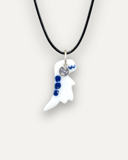 Charms - Dino Blu Ciondolo in Porcellana